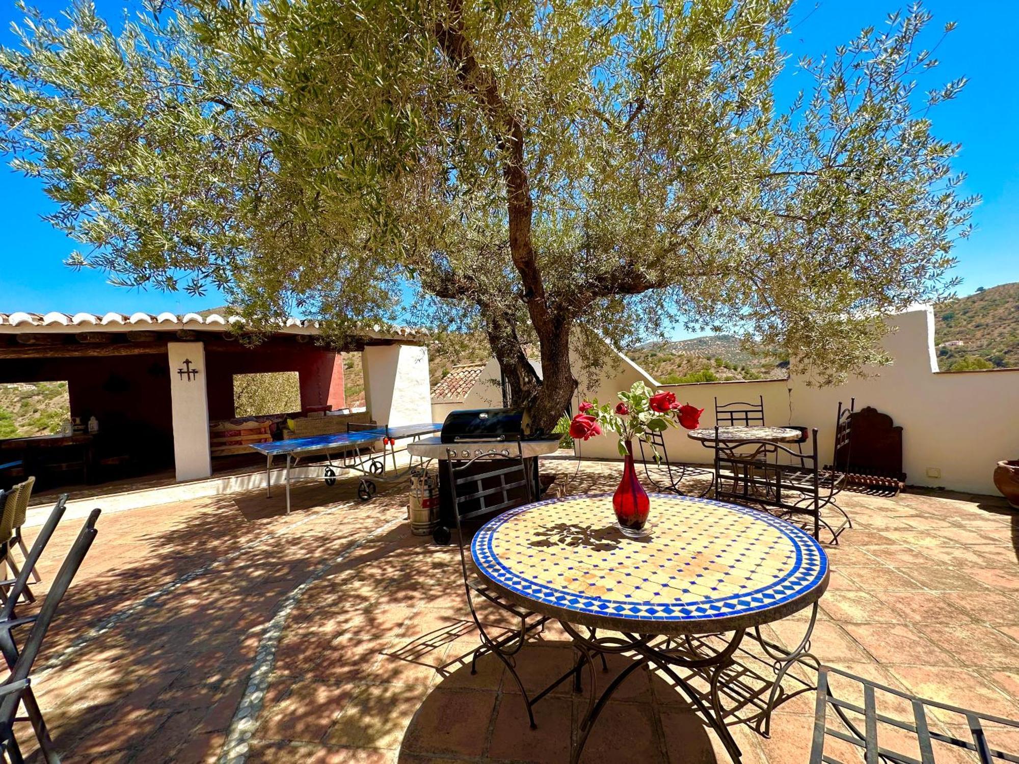 Cortijo Cuscurro Villa Ríogordo Dış mekan fotoğraf