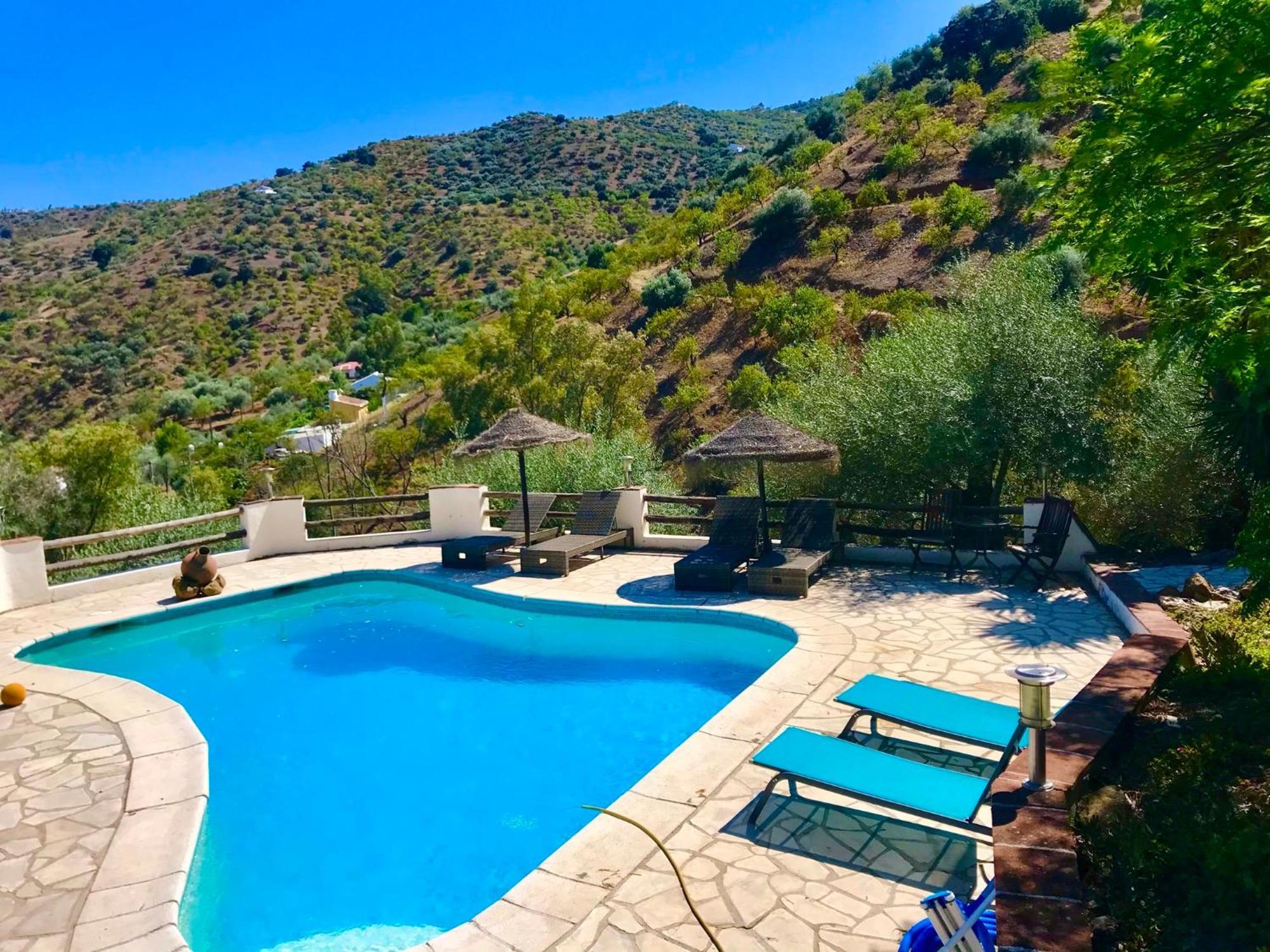 Cortijo Cuscurro Villa Ríogordo Dış mekan fotoğraf