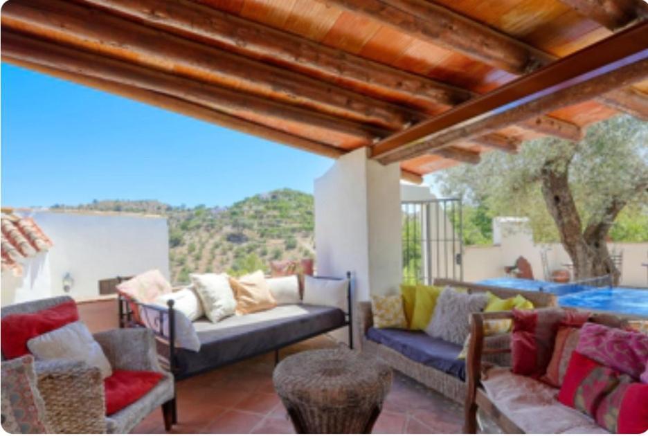 Cortijo Cuscurro Villa Ríogordo Dış mekan fotoğraf